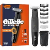 Gillette Fusion One Hybrid Baardtrimmer & Scheerapparaat + 7 hulpmiddelen en accessoires