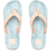 Reef Kids Ahi teenslippers blauw/koraal Meisjes Rubber All over print - maat 32