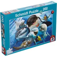 Schmidt - Legpuzzel - Onderwatervrienden - 200 stukjes - Kinderen - vanaf 8 jaar