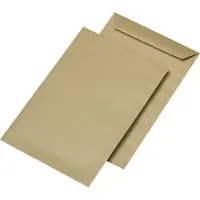 Mailmedia Mail Media envelop C5 gegomd, zonder venster, bruin