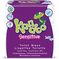 Kandoo Vochtige Toiletdoekjes Sensitive 3 X 60 Stuks