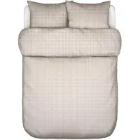 Marc O'Polo Dekbedovertrek Loke Oatmeal Satijn-200 x 200 / 220 cm | 2-Persoons