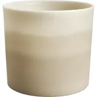 Elho Bloempot Colour Gradient - Kunststof - Zandsteen Beige - Diam.18xh16,8cm