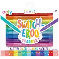 Ooly - Switch-Eroo - Glitterende kleur veranderende stiften - 12 Kleuren