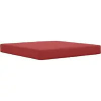 vidaXL Buitenbankkussen 3 pcs Wijnrood Polyester