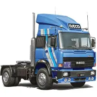 Wittmax Modelbouwpakket Auto - 90767 Iveco Fiat 190.38 Cowboy Truck - Europese Vrachtwagen Plastic - 1:24 - Modelbouw