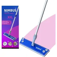 Magic Floor Sweeper XXL Alu Steel Blauw blauw Kunststof