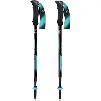 Fizan - Wandel- / trekkingstokken - Compact 4 Tech Blue voor Unisex van Wol - Blauw