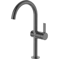 Saniclear Manchester hoge wastafelkraan gun metal PVD