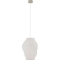 LUCANDE Hanglampe , Tovina, dimbare, Wit, Eetkamer, Stof, Scandinavisch