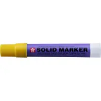 Sakura solid marker geel