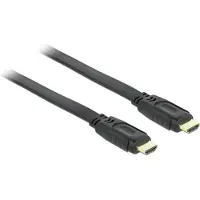 DeLOCK 82670 HDMI-kabel HDMI Aansluitkabel HDMI-A-stekker, HDMI-A-stekker 2.00 m Zwart 4K UHD