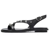 Martinelli Sandalen met riem 'Mazzini' zwart