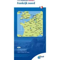 ANWB Frankrijk noord 2 wegenkaart