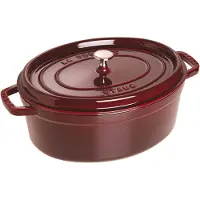 Staub Ovale Cocotte 33 cm - grenadine 6,7 l