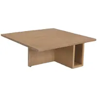 Giga Meubel Salontafel Onni Naturel Vierkant 85cm