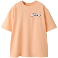 Name it KIDS T-shirt met backprint oranje Jongens Katoen Ronde hals Backprint - maat 122/128