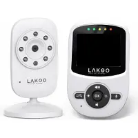 LAKOO MiniGuard Vision B - Babyfoon met monitor - Babyfoon - Compacte Babyfoon met Monitor & Camera