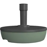Eda Plastiques EDA 019636 V.LA: Parasolstandaard, kunststof, rond, 495 mm, 2-kleurig