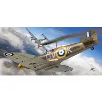 Airfix Modelbouwpakket Vliegtuigen - 01071C Supermarine Spitfire Mk.Ia - Propeller Vliegtuig Plastic - 1:72 - Modelbouw
