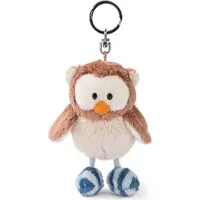 Nici sleutelhanger uil Oscar 10cm