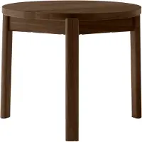 Audo Copenhagen Passage salontafel Donkergebeitst eiken,Ø50 cm