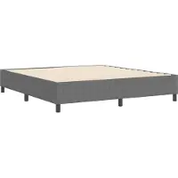 vidaXL Platformbedframe Lichtgrijs 180 x 200 cm Corduroy stof