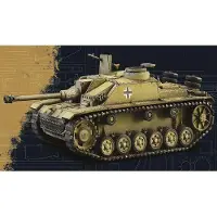 Wittmax Modelbouwpakket Vliegtuigen - 25756 Stug III - Sturmhaubitze 105 - WWII Plastic - 1:56 - Modelbouw