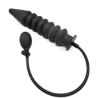 K & G 37 cm KG Opblaasbare Latex Dildo Accordion