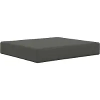vidaXL Buitenbankkussen Polyester Antraciet 60 x 50,5 x 8 cm