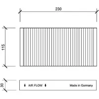 Diederichs DCI0133 Interieurfilter