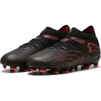 Puma Future 9 Pro Gras / Kunstgras Voetbalschoenen (MG) Kids Zwart Rood