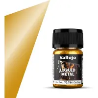 Vallejo Hobbyverf - 70794 Liquid Red Gold Verf potje - 35 ml
