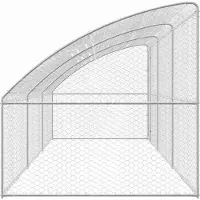 vidaXL Hondenhok 3 st zilver 6 x 2 x 2 m Verzinkt staal