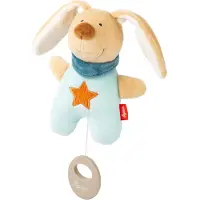 Sigikid Mini speelklok schaap Yellow roze