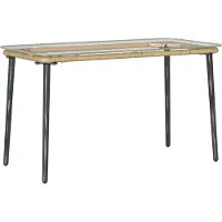 vidaXL Tuin Tafel Naturel 80 x 40 x 45 cm poly rattan