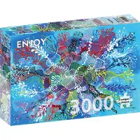Enjoy Puzzle Puzzel van 3000 stukjes. Thema: Ocean Blues