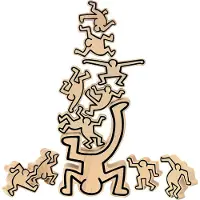 Vilac Evenwichtsspel Keith Haring - - Spellen en speelgoed