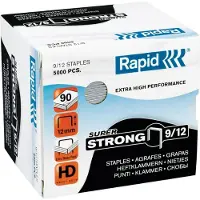 Rapid 9/12 superstrong nietjes gegalvaniseerd (5000 stuks)