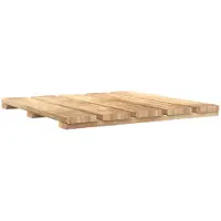 vidaXL Terras Tegel 6 pcs Bruin 50 x 50 cm