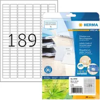 Herma Universele etiketten 25,4 x 10 mm, 20 vel