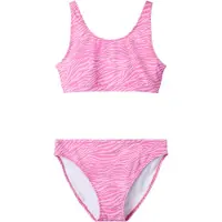 Name It Kids Bikini 'NKFZAnimal' framboos / wit