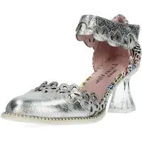 LAURA VITA Pumps blauw / geel / pink / zilver