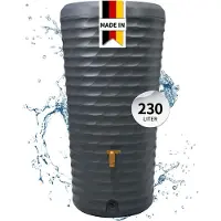 Graf JOLIE 2in1 regenton 230 L graphite grey incl. plantschaal