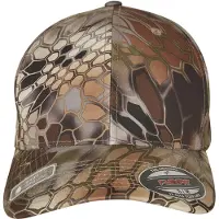 Flexfit Pet 'Kryptek' beige / bruin / lichtbruin / donkerbruin