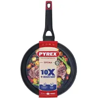 Pyrex Optima+ Koekenpan 28cm Zwart zwart Aluminium Pan
