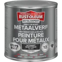 Rust-Oleum MetalExpert Zijdeglans - RAL 9005 Gitzwart - 250ml