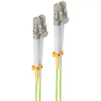 Shiverpeaks Duplex Patchkabel LC/LC 50/125µ, OM5, lindgrün 15m