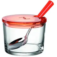 Montana jampot 10 cm + lepel oranje/glas
