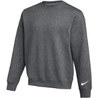 Nike Park 26 Fleece Crew kinderfleece trui, donkergrijs, artikelnummer IO9045 071 - maat XS